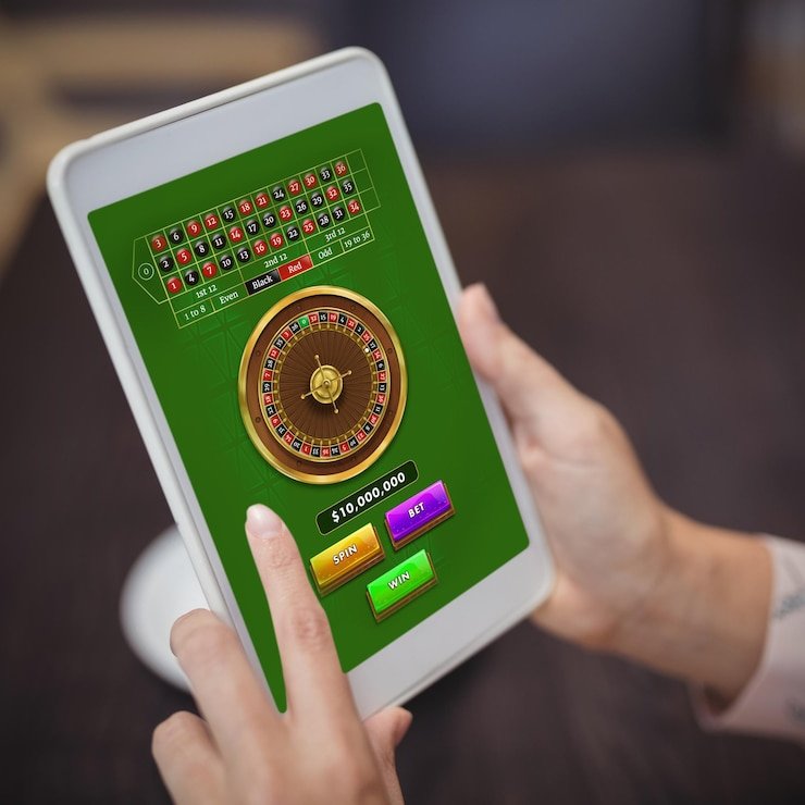 inatogel.com live casino category view on mobile phone showing blackjack and roulette tables